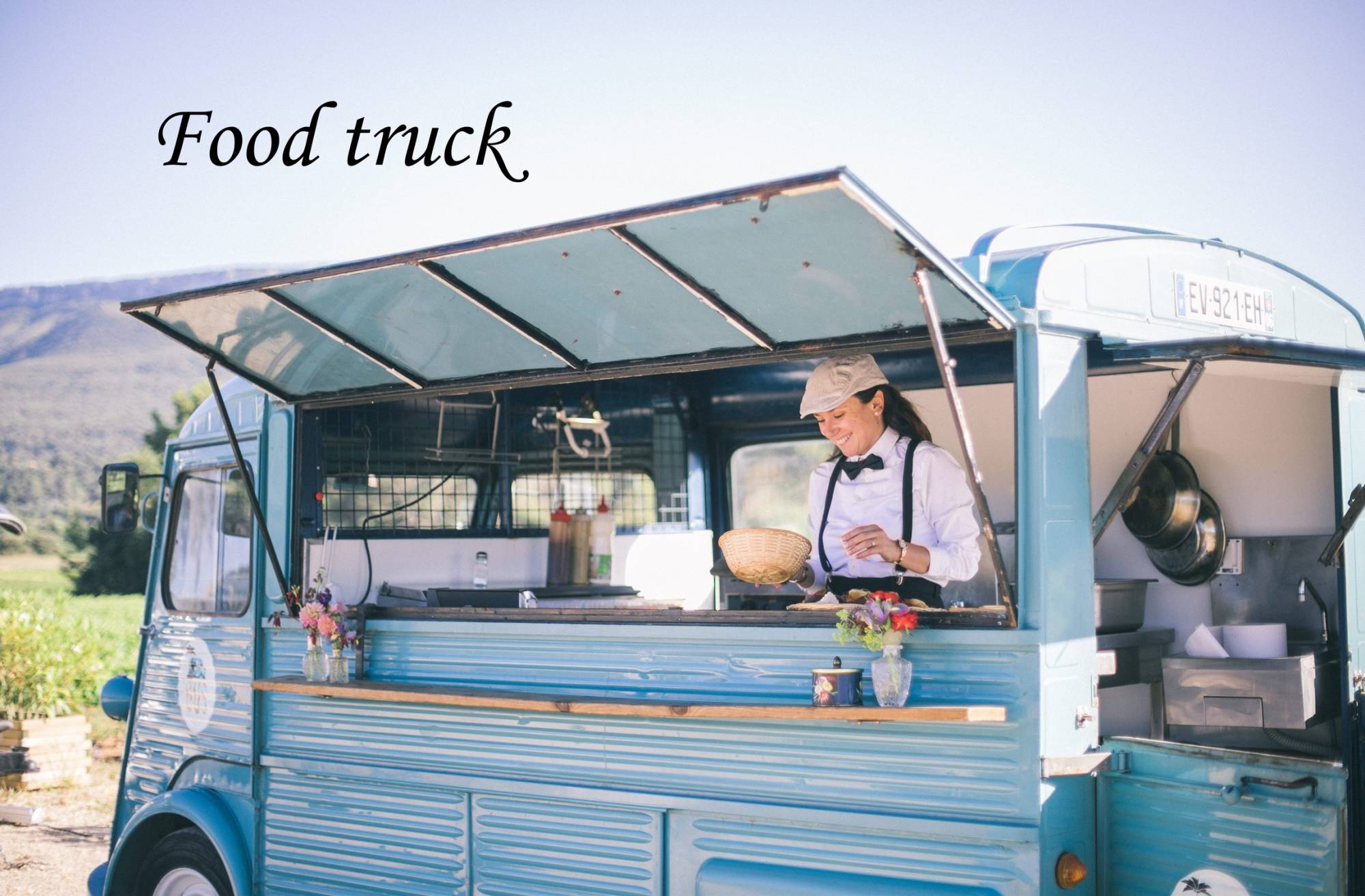 Food truck vintage privatisation mariage sud de la france