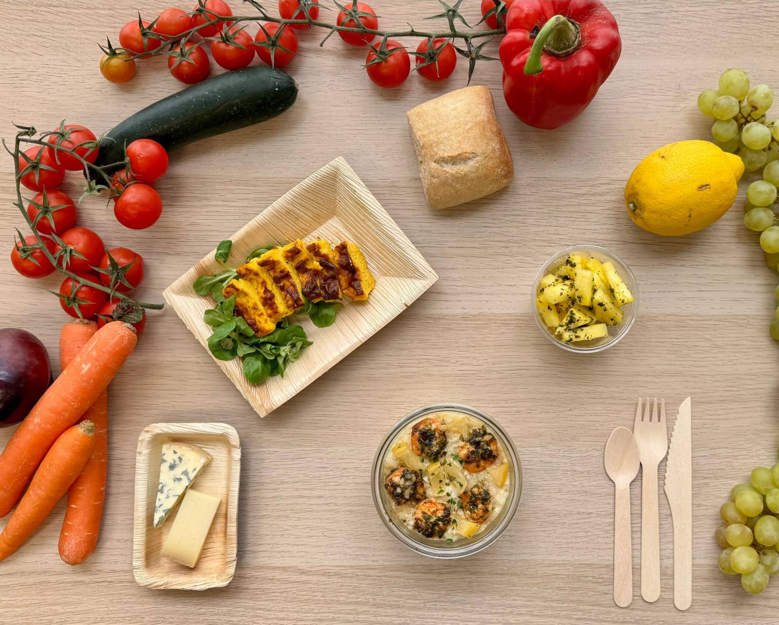 Découvrez notre plateaux repas VICTOR, livré chaud