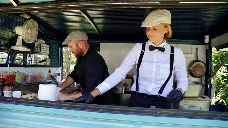 soirée privée avec animation food truck burgers en Provence