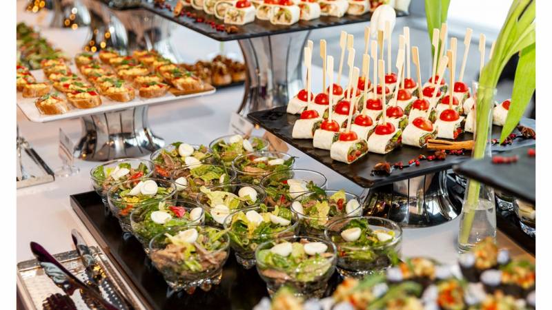 Buffet déjeunatoire en livraison côté sud events 