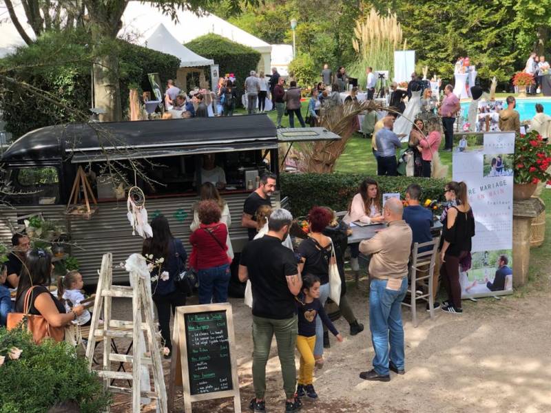 salon du mariage food truck panier à salade proche salon de provence