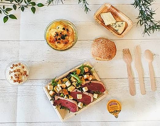 Plateaux repas livrés au bureau Aix en Provence 