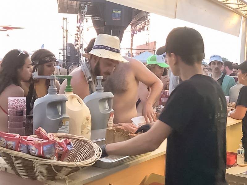 food truck restauration rapide snacking marseille panier à salade concert festival musique