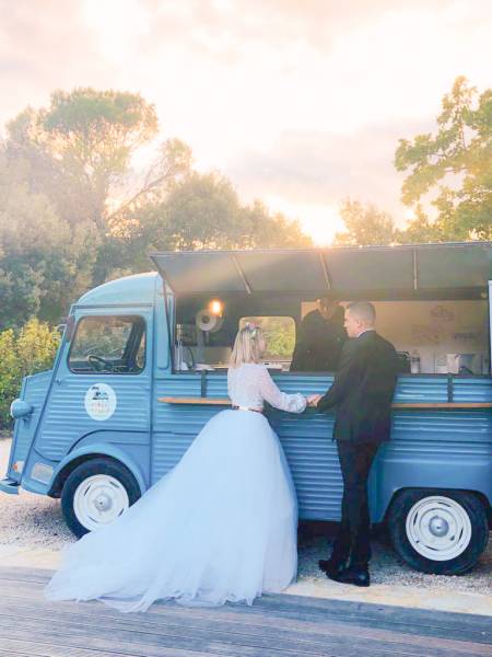 food truck salon du mariage panier à salade