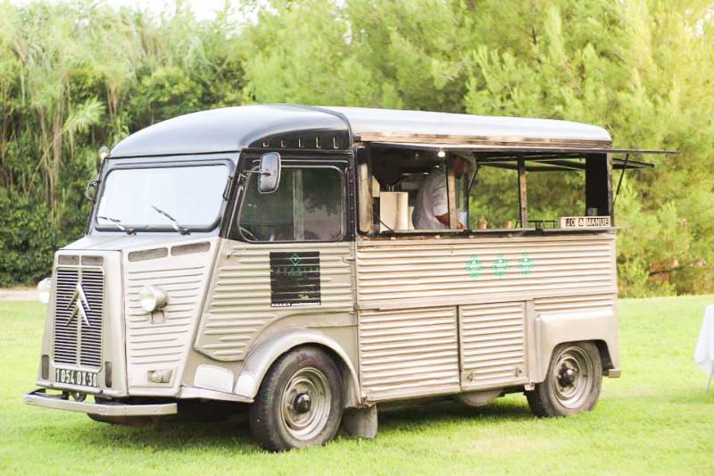 Joséphine, foodtruck vintage panier à salade 