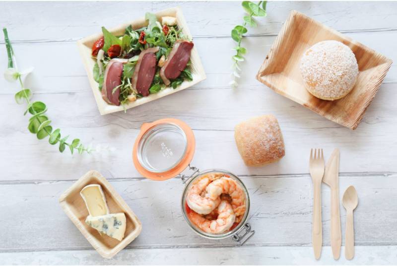 Le Marcel plateau repas livré chaud sur Marseille en entreprise