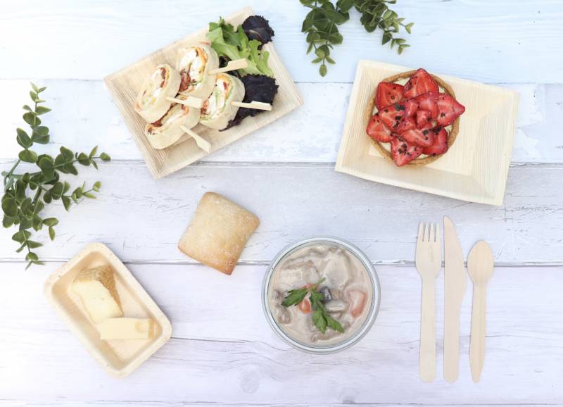 Plateau repas chaud le an Gogh côté sud events livraison Marseille