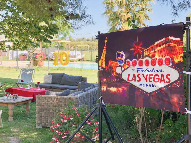 anniversaire de mariage theme las vegas chateauneuf les martigues