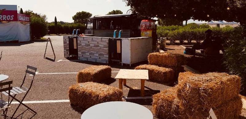 infrastructure évènement sportif panier à salade marseille