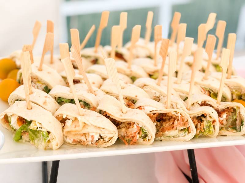 wraps fait maison apéritif réception traiteur panier à salade marseille