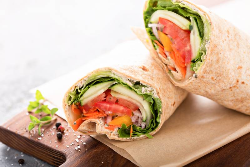 livraison de wraps et repas lunch bag pour catering marseille